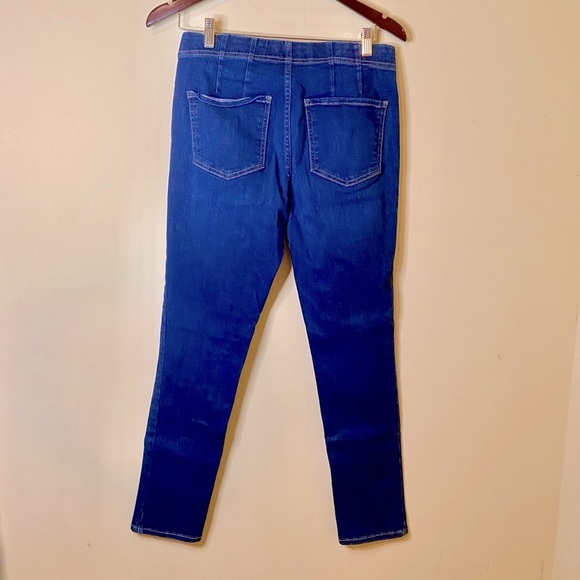 Free People Jeans High Rise Medium Dark Wash Skinny Jeans Size 30 - Picture 5 of 7